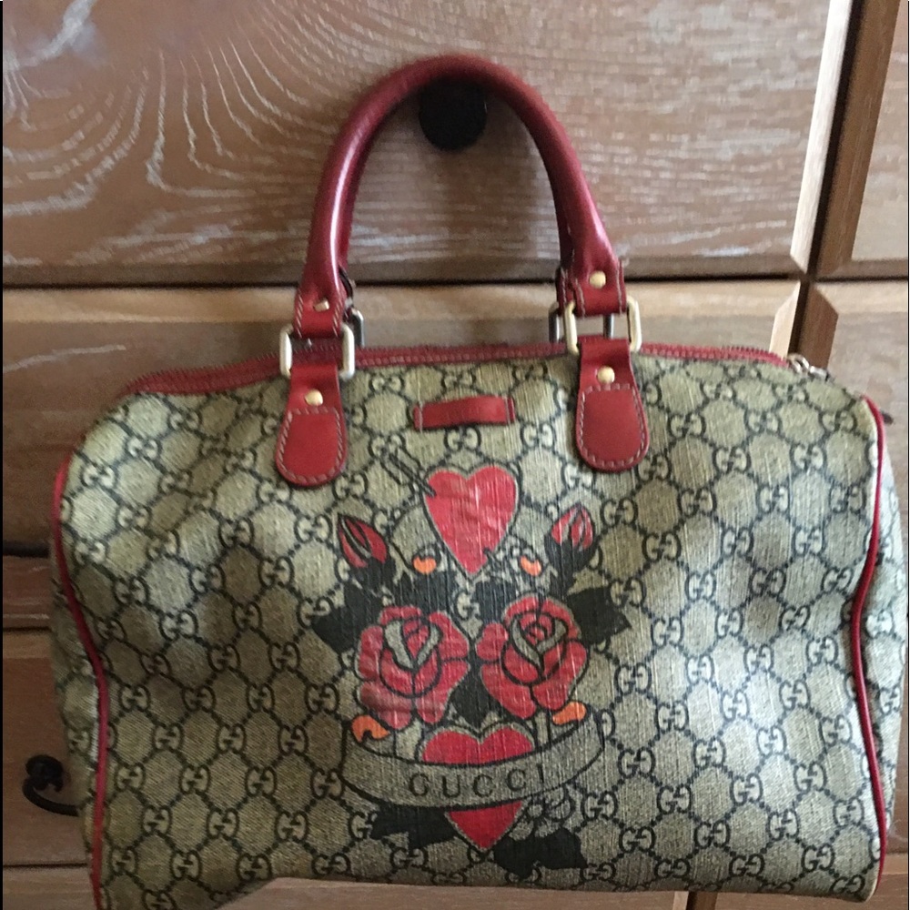 Vintage Authentic Gucci Handbag Code Second Picture